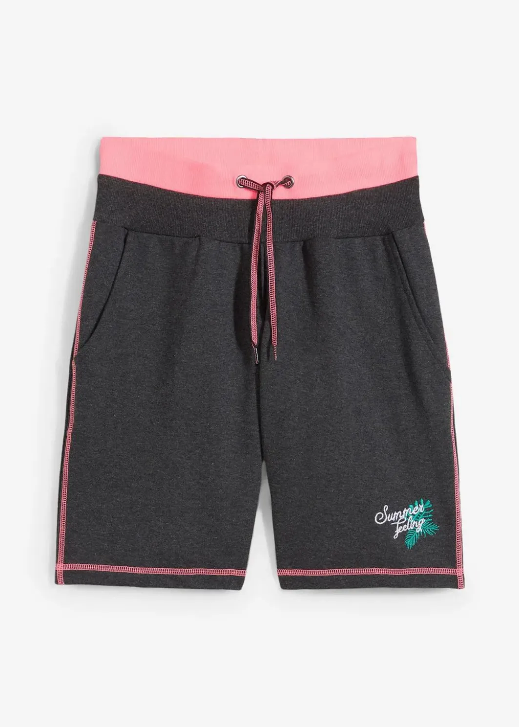 Damen bonprix Mix & Match|Strandmode|Sweat-Shorts aus Baumwoll-Mix