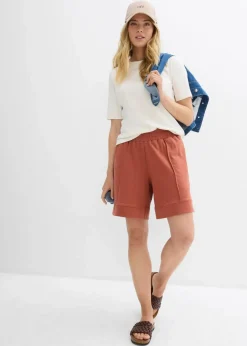 Best Sweat-Shorts aus Baumwoll-Mix Damen Hosen|Sweat