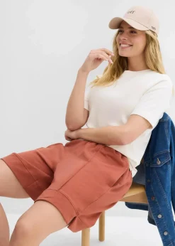 Best Sweat-Shorts aus Baumwoll-Mix Damen Hosen|Sweat
