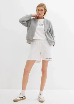 Online Sweat-Shorts mit Stickerei Damen Bekleidung·Outdoorbekleidung|Bekleidung·Blusen & Tuniken