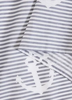 Outlet Tagesdecke mit maritimen Design Geschirr & Servieren|Hussen & Sofaüberwürfe