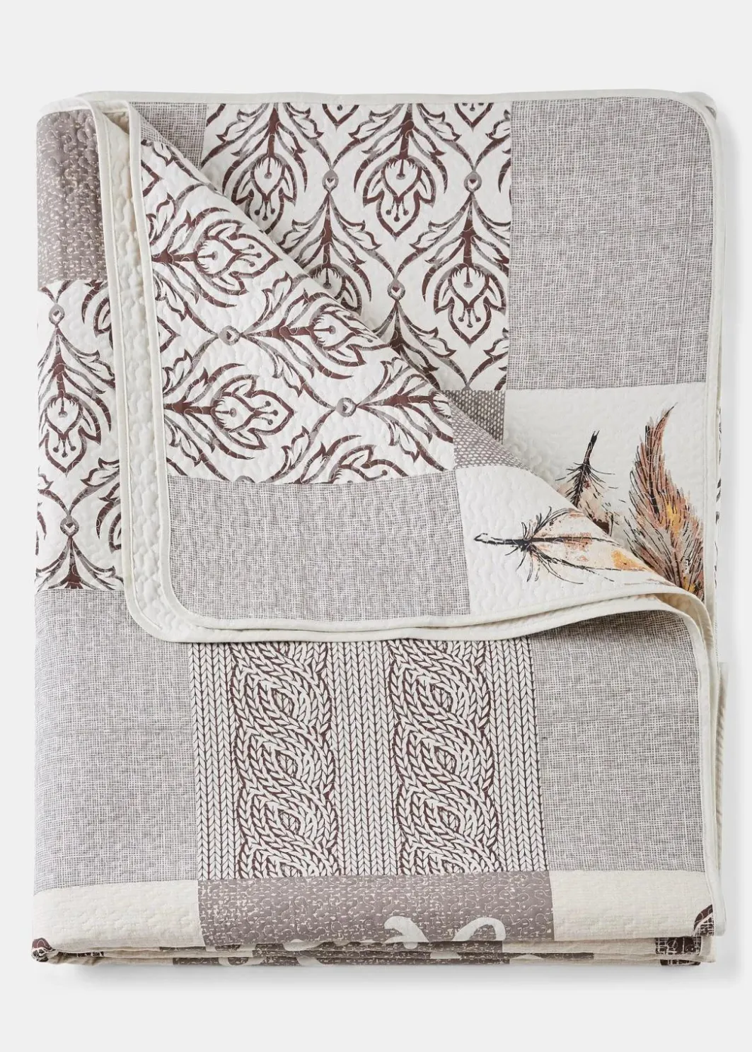 Best Tagesdecke mit Patchwork Druck Tagesdecken & Plaids|Tagesdecken & Plaids