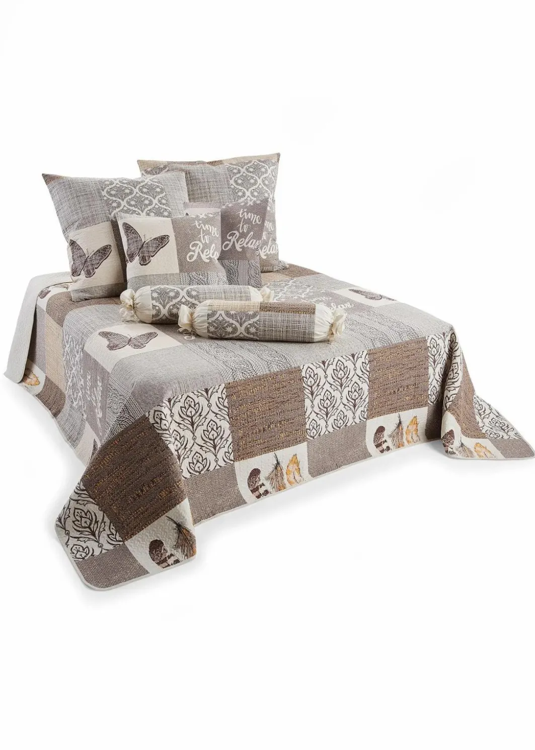 Best Tagesdecke mit Patchwork Druck Tagesdecken & Plaids|Tagesdecken & Plaids