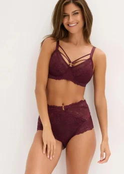Damen bonprix Wäsche·Dessous|Wäsche·Höschen|Taillenpanty aus zarter Spitze