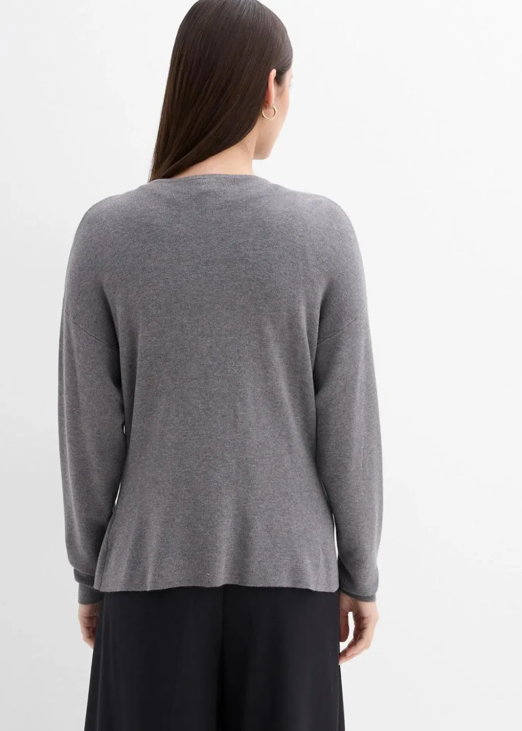 New Taillierte Strickjacke aus Viskose-Mix Damen Bekleidung·Umstandsmode|Strickmode