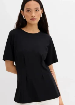 Sale Tailliertes Shirt aus bequemen Punto di Roma Damen Shirts & Tops