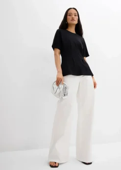 Sale Tailliertes Shirt aus bequemen Punto di Roma Damen Shirts & Tops