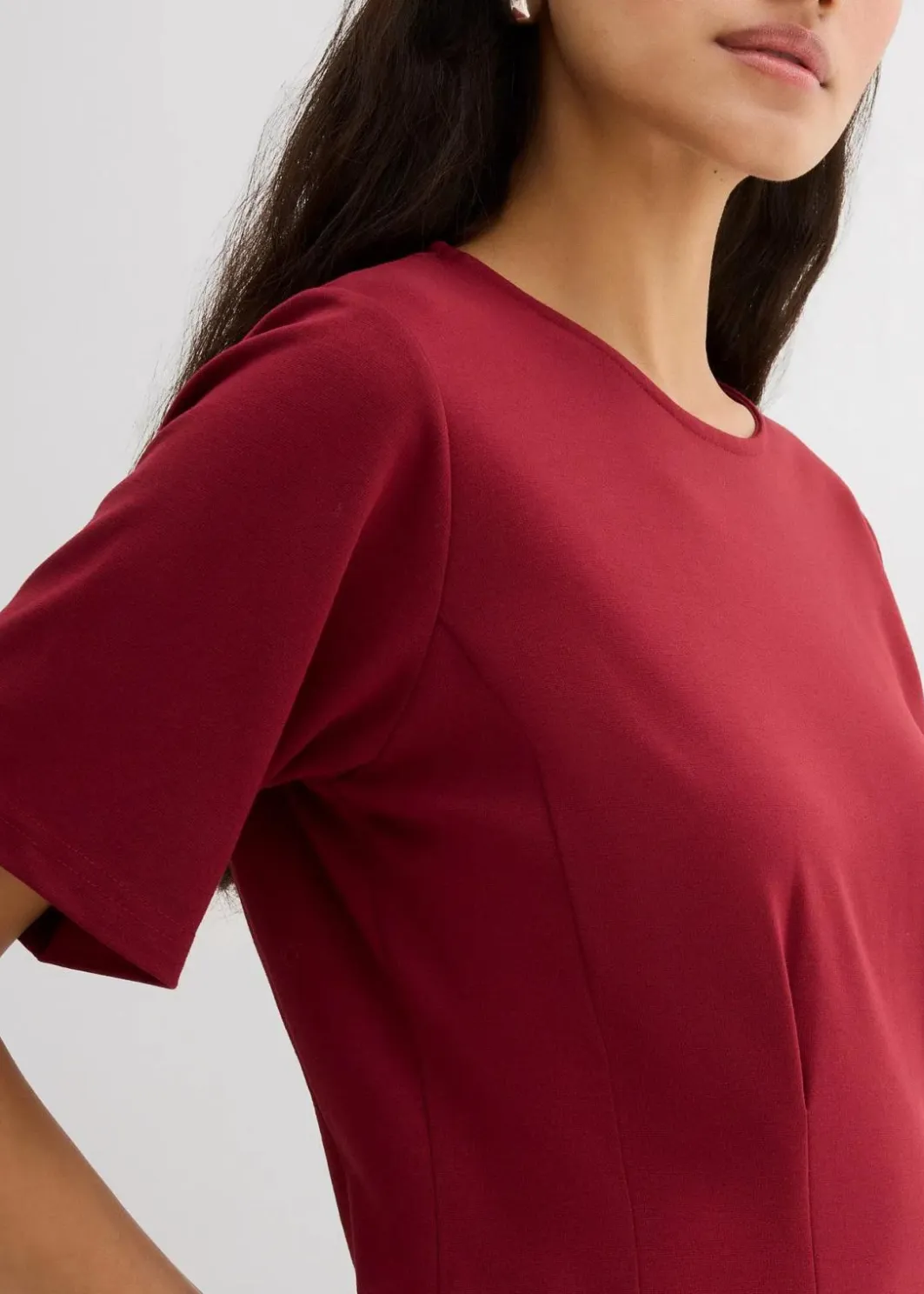 Hot Tailliertes Shirt aus bequemen Punto di Roma Damen Shirts & Tops