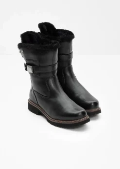 Damen Tamaris High Heels|Gefütterte Winterschuhe|Boots