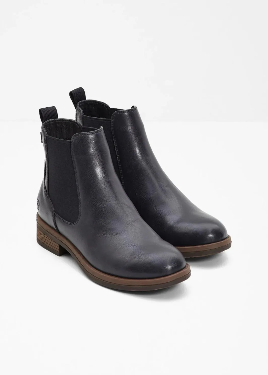 Damen Tamaris High Heels|Gefütterte Winterschuhe|Chelsea-Boots