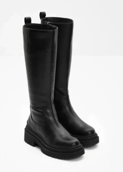Online Plateau-Stiefel Damen High Heels|Stiefel