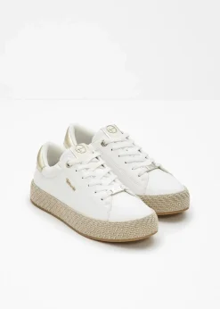 Damen Tamaris High Heels|Sneaker|Sneaker mit Sohle in Bast-Optik