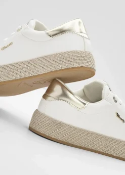Damen Tamaris High Heels|Sneaker|Sneaker mit Sohle in Bast-Optik