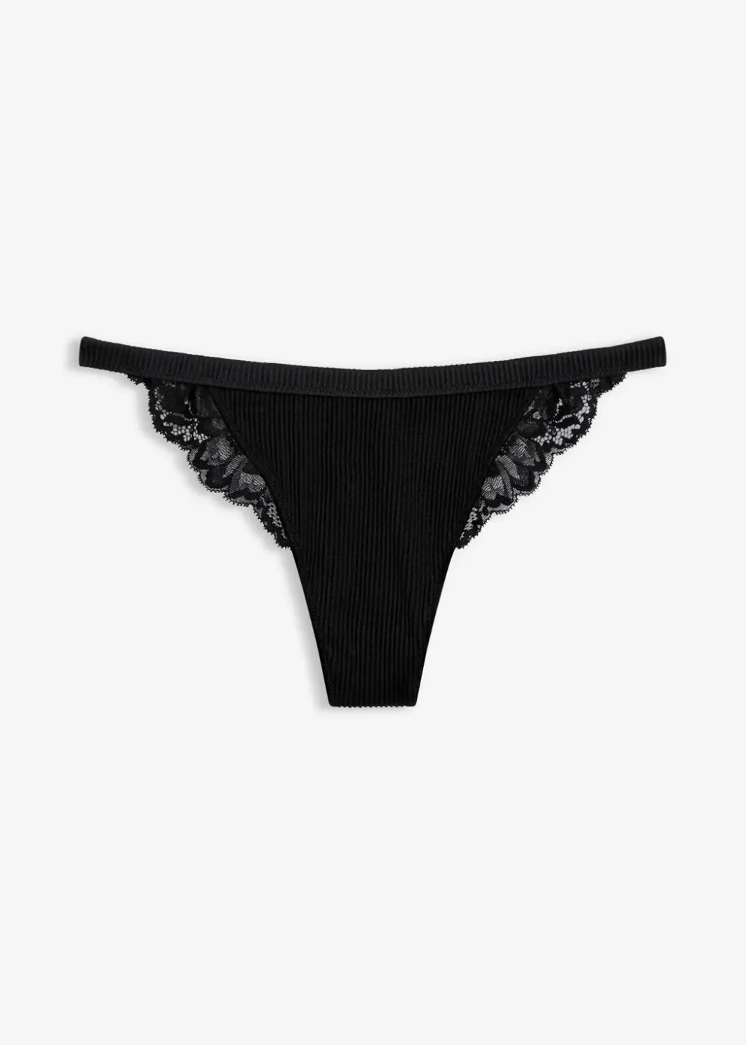 Clearance Tanga String mit weicher Rippe Damen Wäsche·Dessous|Wäsche·Höschen