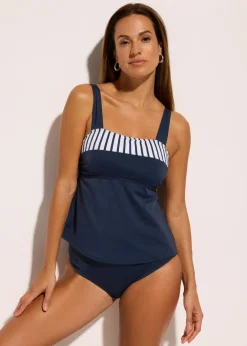 Damen bonprix Nachhaltigere Materialien|Tankinis|Tankini mit breiteren Trägern (2-tlg.Set)