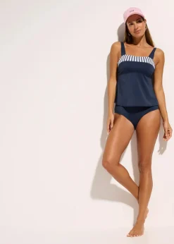 Damen bonprix Nachhaltigere Materialien|Tankinis|Tankini mit breiteren Trägern (2-tlg.Set)