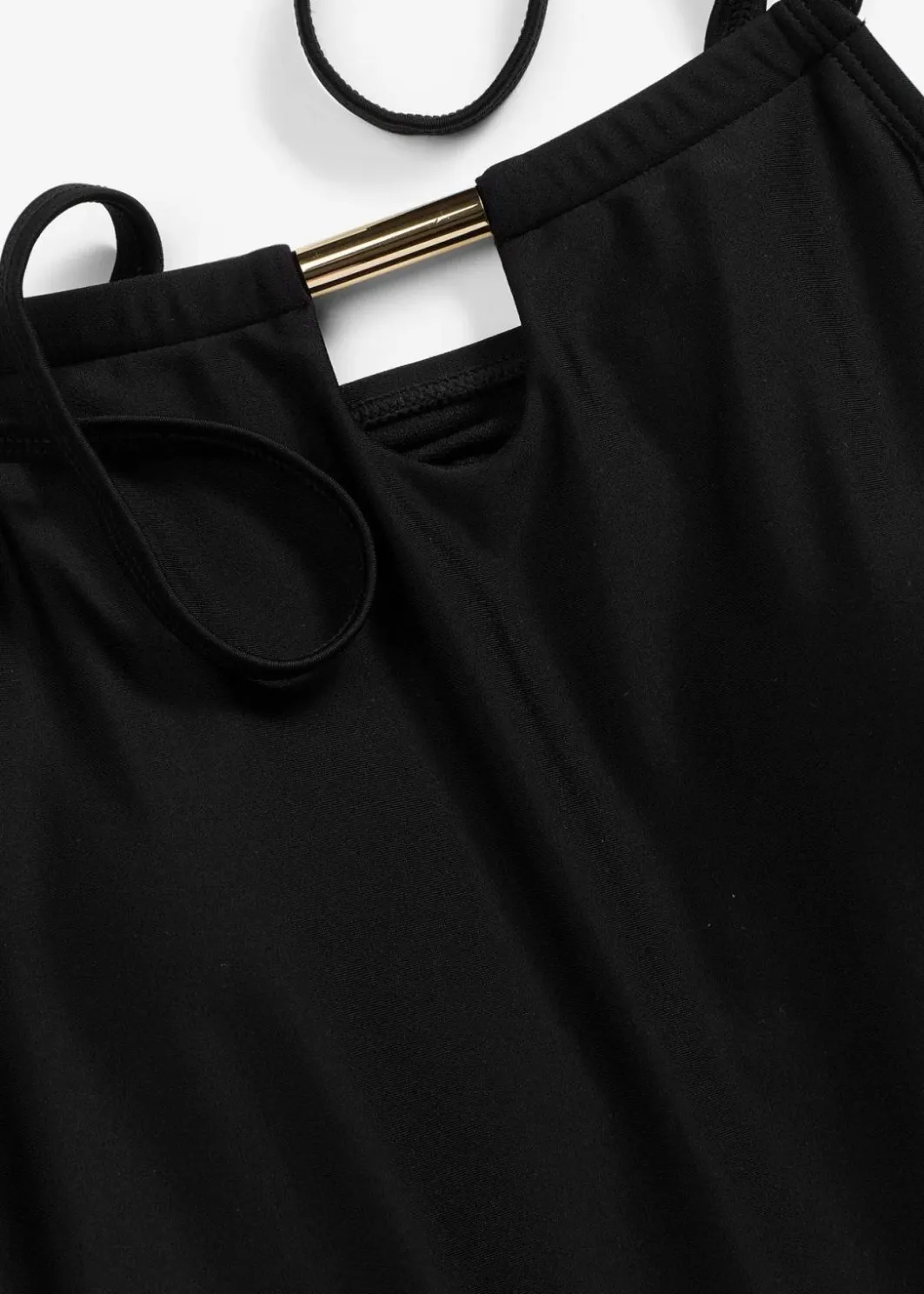 Damen bonprix Nachhaltigere Materialien|Tankinis|Tankini mit Cut-Out am Ausschnitt (2-tlg.Set)