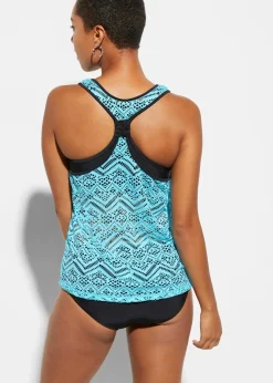 Outlet Tankini mit elastischer Spitze (2-tlg. Set) Damen Tankinis|Bademode·Tankinis