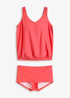 Damen bonprix Nachhaltigere Materialien|Sport Bademode|Tankini schnelltrocknend (2-tlg. Set)