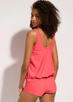 Damen bonprix Nachhaltigere Materialien|Sport Bademode|Tankini schnelltrocknend (2-tlg. Set)