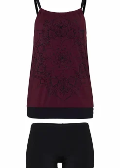 Tankini (2-tlg.Set) Damen Nachhaltigere Materialien|Sport Bademode