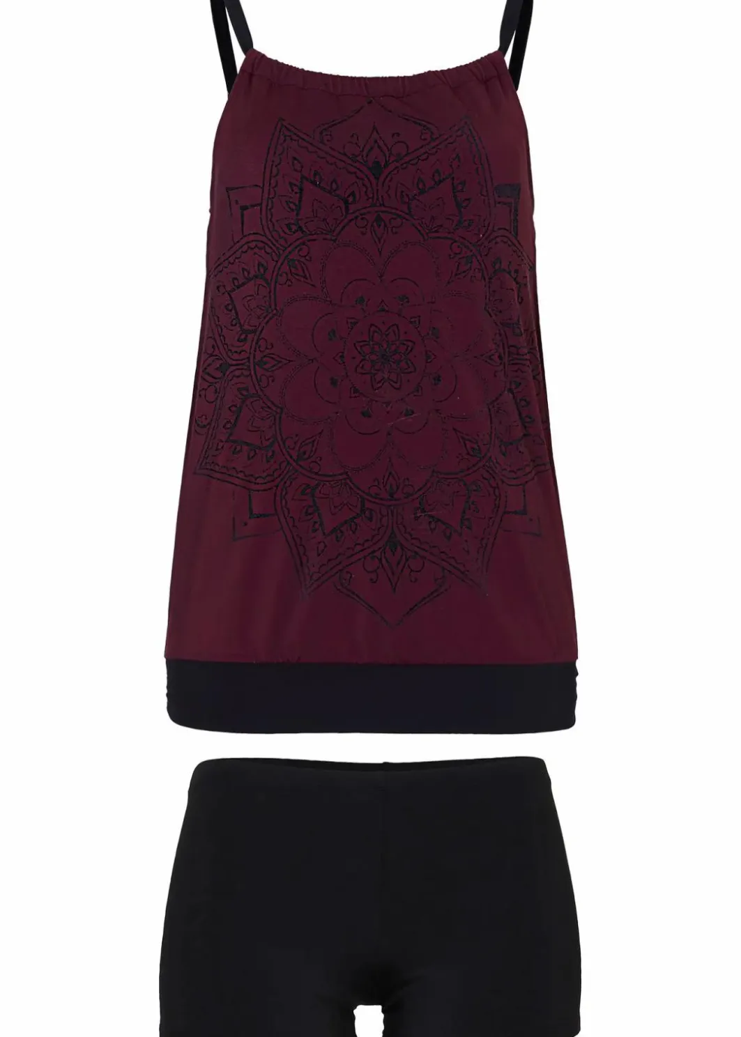 Tankini (2-tlg.Set) Damen Nachhaltigere Materialien|Sport Bademode