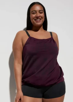 Tankini (2-tlg.Set) Damen Nachhaltigere Materialien|Sport Bademode