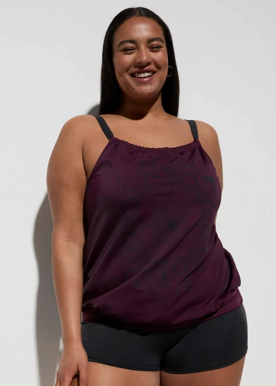 Tankini (2-tlg.Set) Damen Nachhaltigere Materialien|Sport Bademode