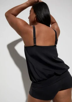 Tankini (2-tlg.Set) Damen Nachhaltigere Materialien|Sport Bademode