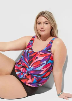 Damen bonprix Nachhaltigere Materialien|Tankinis|Tankini (2-tlg.Set)