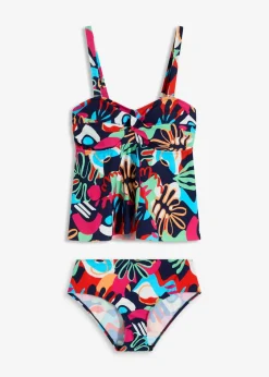 Damen bonprix Nachhaltigere Materialien|Tankinis|Tankini (2-tlg.Set)
