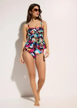 Damen bonprix Nachhaltigere Materialien|Tankinis|Tankini (2-tlg.Set)