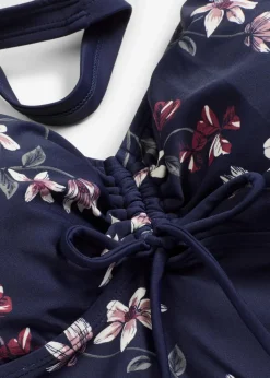 Damen bonprix Nachhaltigere Materialien|Tankinis|Tankini (2-tlg.Set) mit Raffung