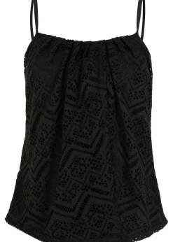 Damen bonprix Nachhaltigere Materialien|Mix & Match|Tankinioberteil aus Spitze