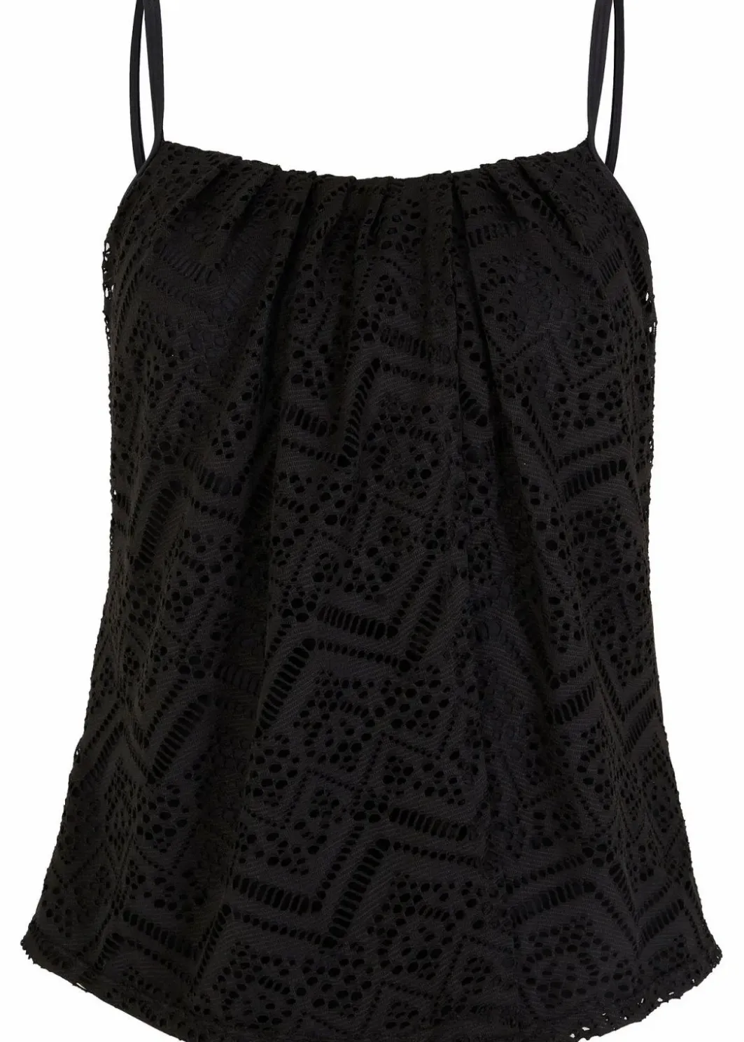 Damen bonprix Nachhaltigere Materialien|Mix & Match|Tankinioberteil aus Spitze
