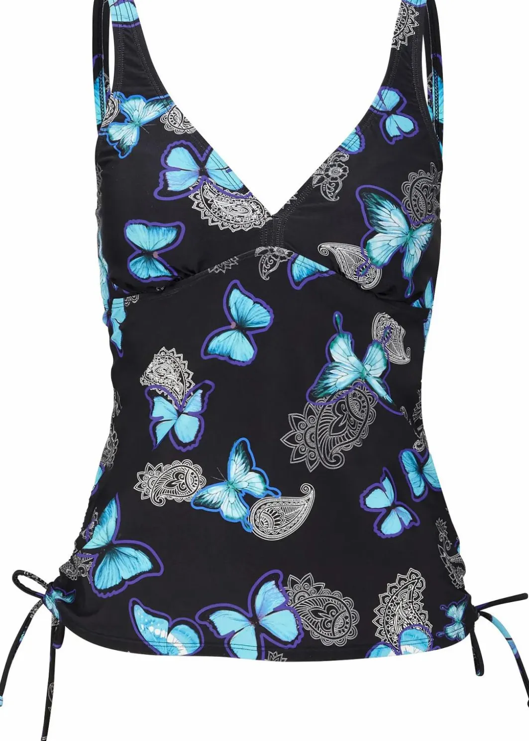 Best Tankinioberteil mit Bindebändern Damen Nachhaltigere Materialien|Mix & Match