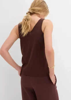 Online Tanktop aus reiner Bio-Baumwolle (2er Pack) Damen Nachhaltigere Materialien|Shirts & Tops