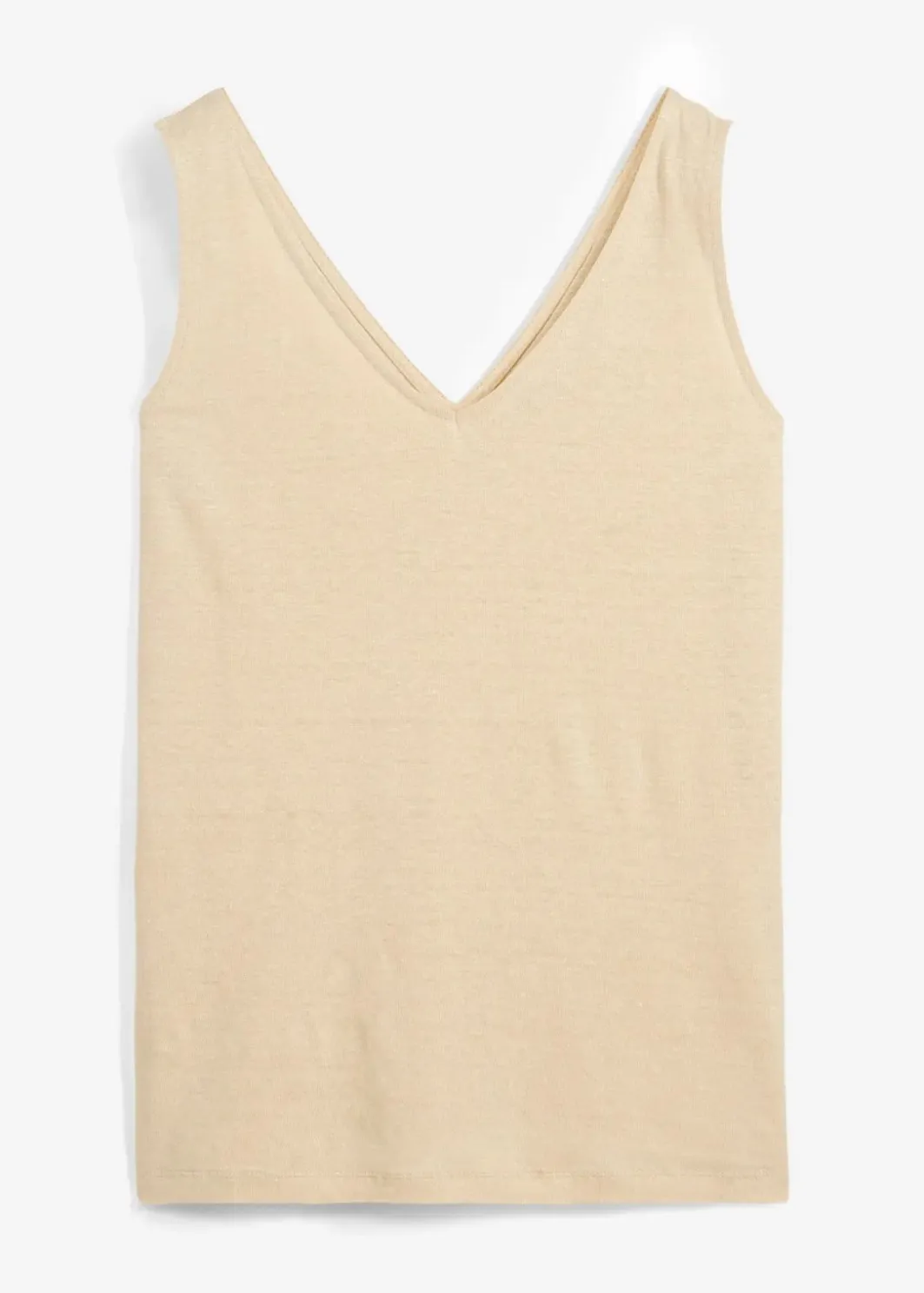 Outlet Tanktop aus reinem Leinen Damen Shirts & Tops