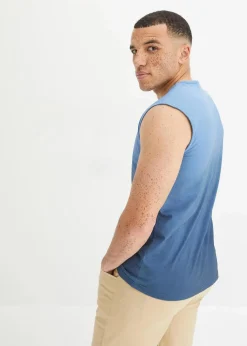 Herren bonprix Große Größen|Shirts & Polos|Tanktop aus reiner Bio-Baumwolle