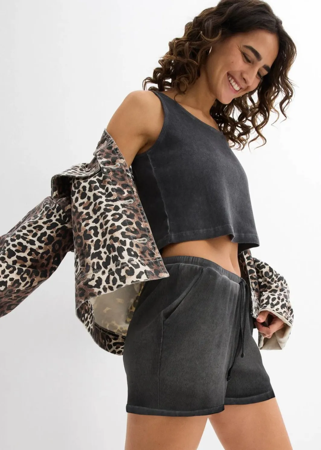 Damen bonprix Shirts & Tops|Nachhaltigere Materialien|Tanktop aus reiner Bio-Baumwolle