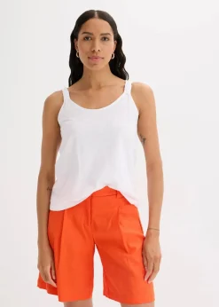 Damen bonprix Shirts & Tops|Tanktop aus reiner Bio-Baumwolle