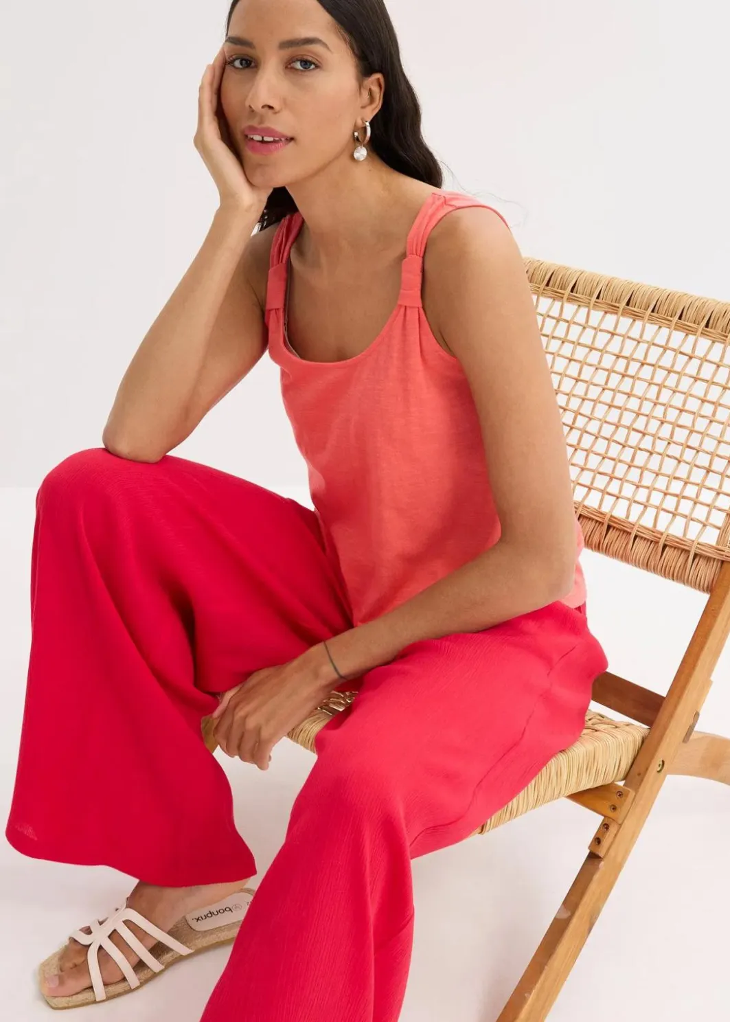 Discount Tanktop aus reiner Bio-Baumwolle Damen Shirts & Tops