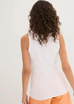 Damen bonprix Shirts & Tops|Unterhemden|Tanktop, (2er Pack)