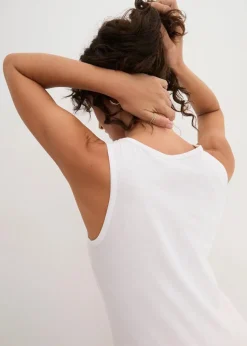 Damen bonprix Shirts & Tops|Unterhemden|Tanktop, (2er Pack)