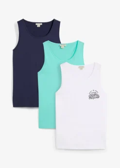 Outlet Tanktop (3er Pack) Herren Shirts & Polos|Große Größen