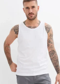 Herren bonprix Shirts & Polos|Sportbekleidung|Tanktop (3er Pack)