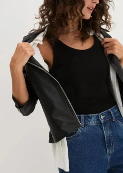 Damen bonprix Wäsche·Unterhemden|Bekleidung·Röcke|Tanktop, (2er Pack)
