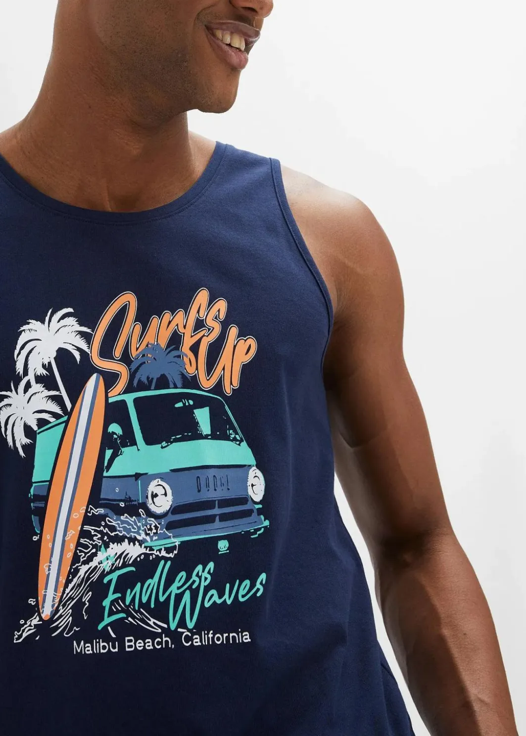 Sale Tanktop (2er Pack) Herren Strandmode|Große Größen