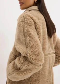 Clearance Teddyfell-Jacke Damen Bekleidung·Hosen|Nachhaltigere Materialien