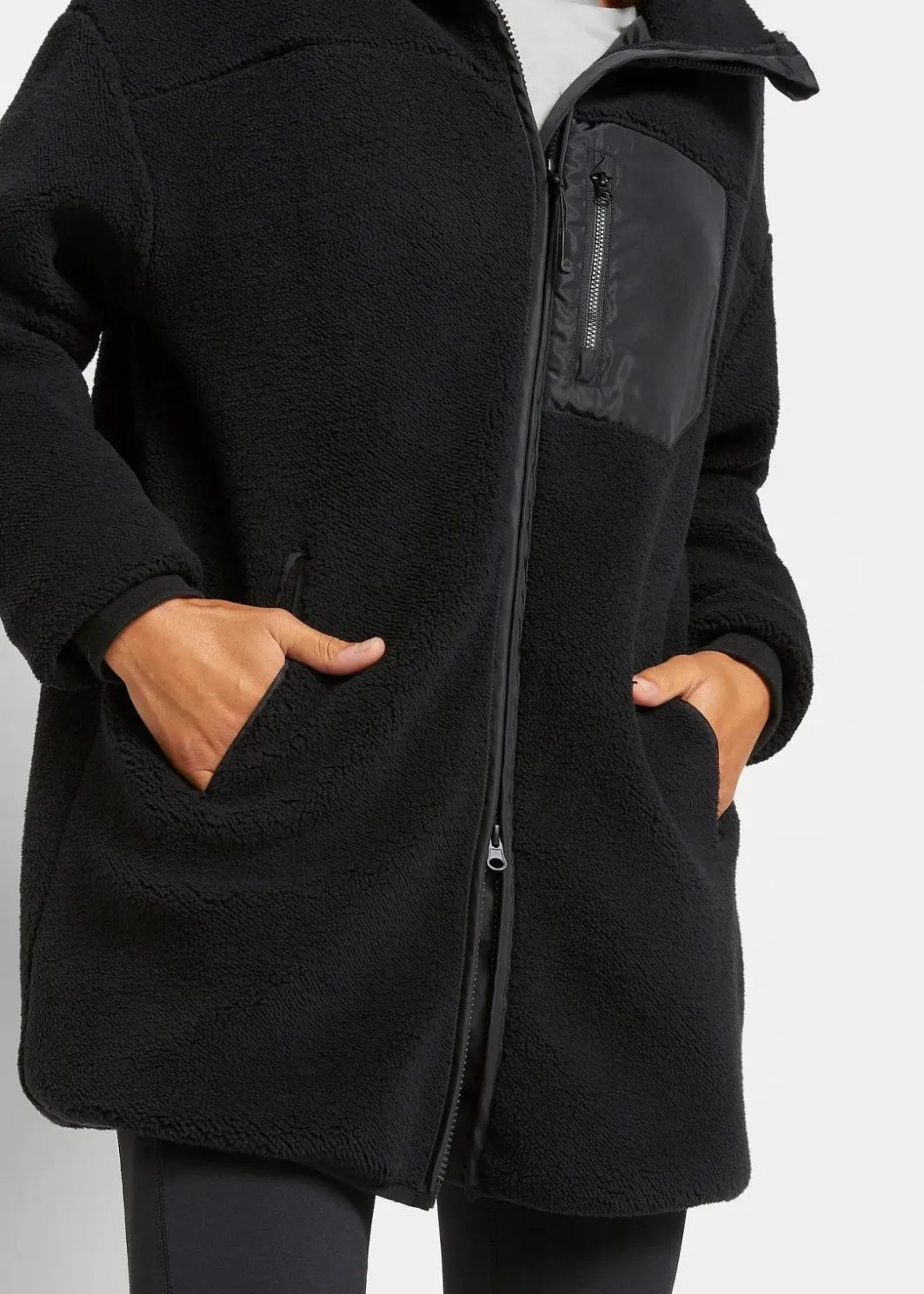 Outlet Teddy-Fleece Jacke Damen Jacken & Mäntel|Sweat